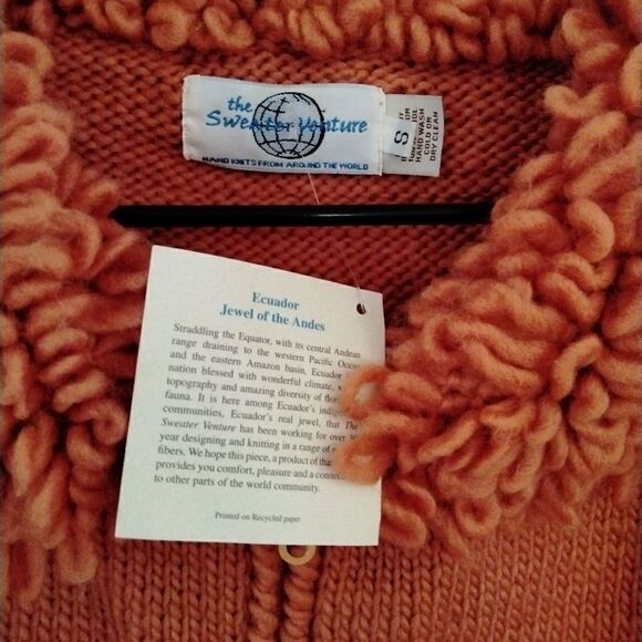 Hand Knit Sweater from Sweater Venture NWT - Picture 4 of 6